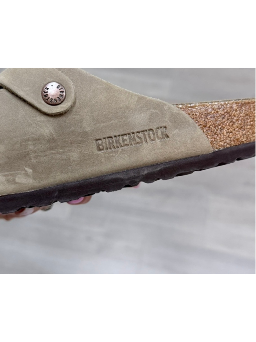 Birkenstock Unisex Boston Soft Footbed Oiled Leather Sz 40 in Tobacco Brown! - Picture 8 of 9